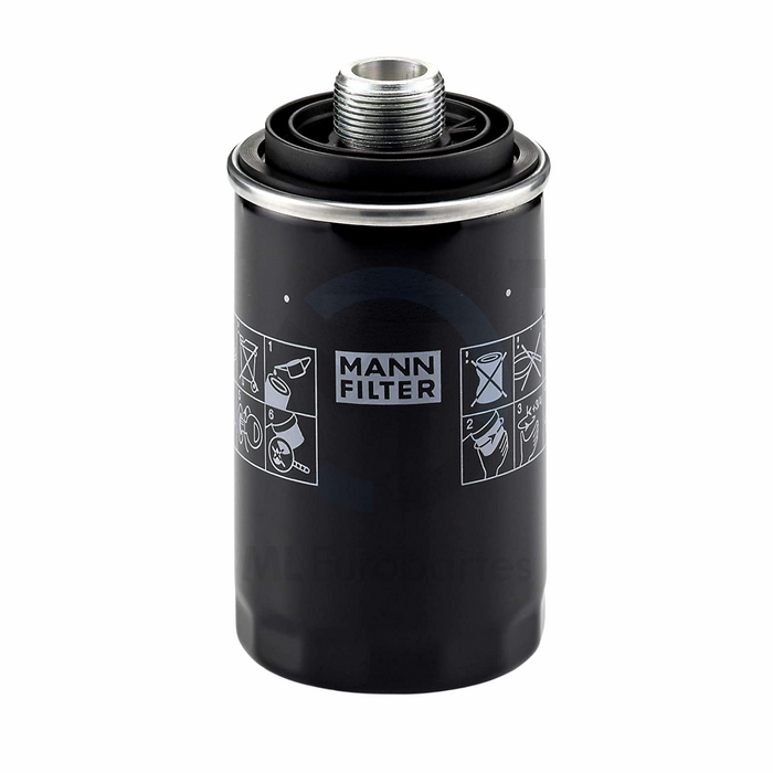Filtro de Aceite Golf GTI 2.0 L Turbo 2010 a 2013, Tiguan 2.0 L Turbo, Seat Leon 1.8 L T. Mann Filter